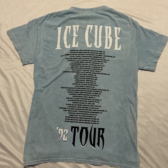 Ice Cube Blue Graphic Tee - Short Sleeve NWOT - Picture 7 of 7